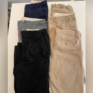 Lot of boys Gap chino pants